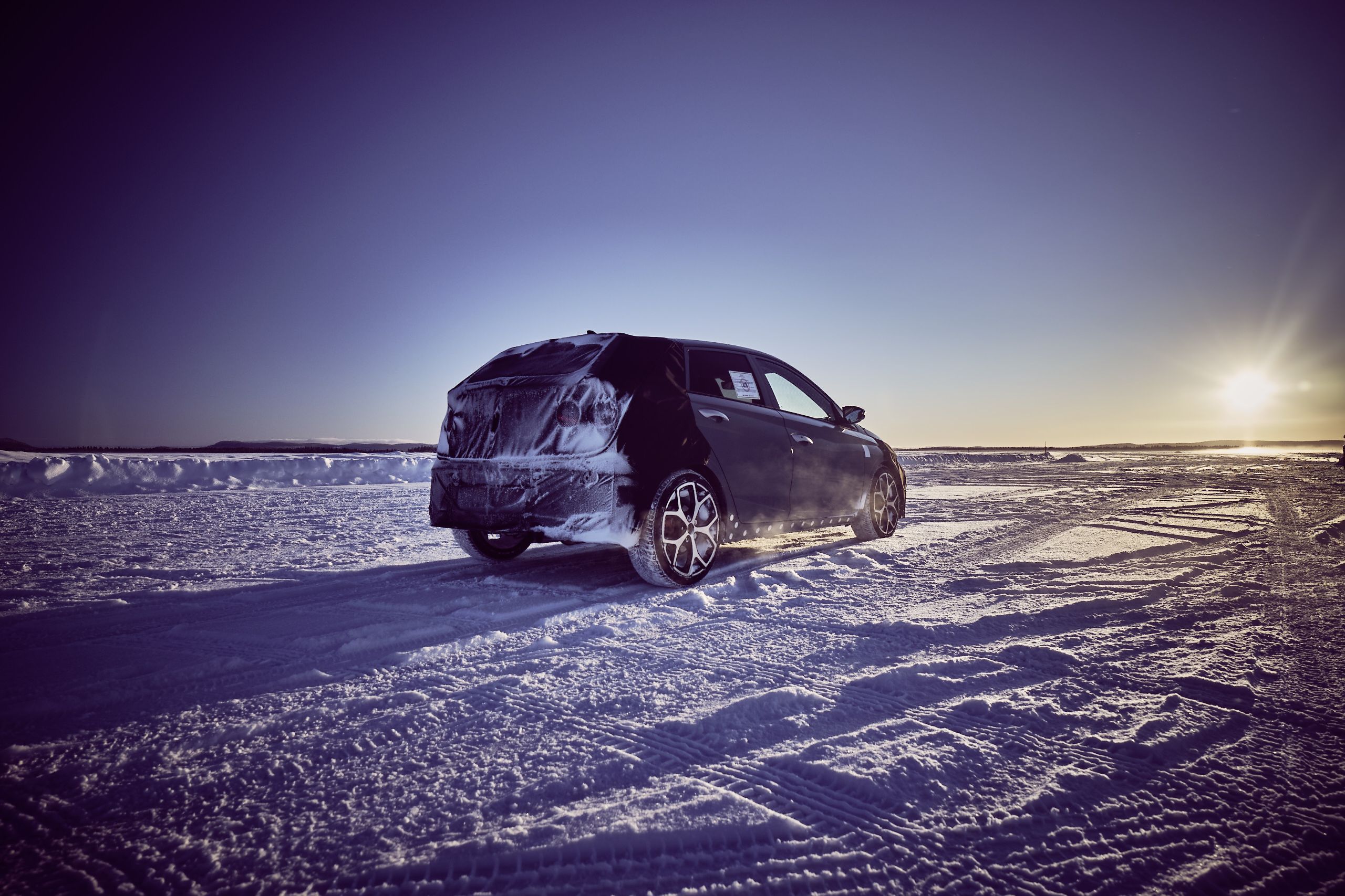 i20 dans la neige