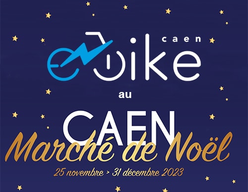 Retrouvez E-Bike Caen au Marché de Noël de Caen 2023