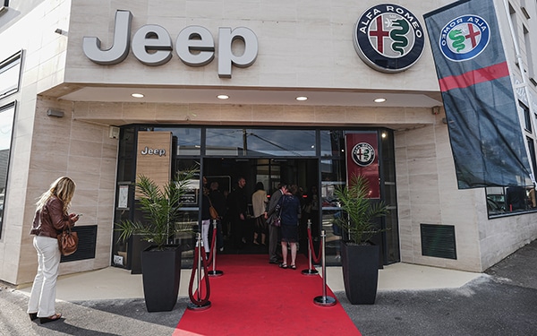 Inauguration des concessions Alfa Romeo et Jeep Rouen