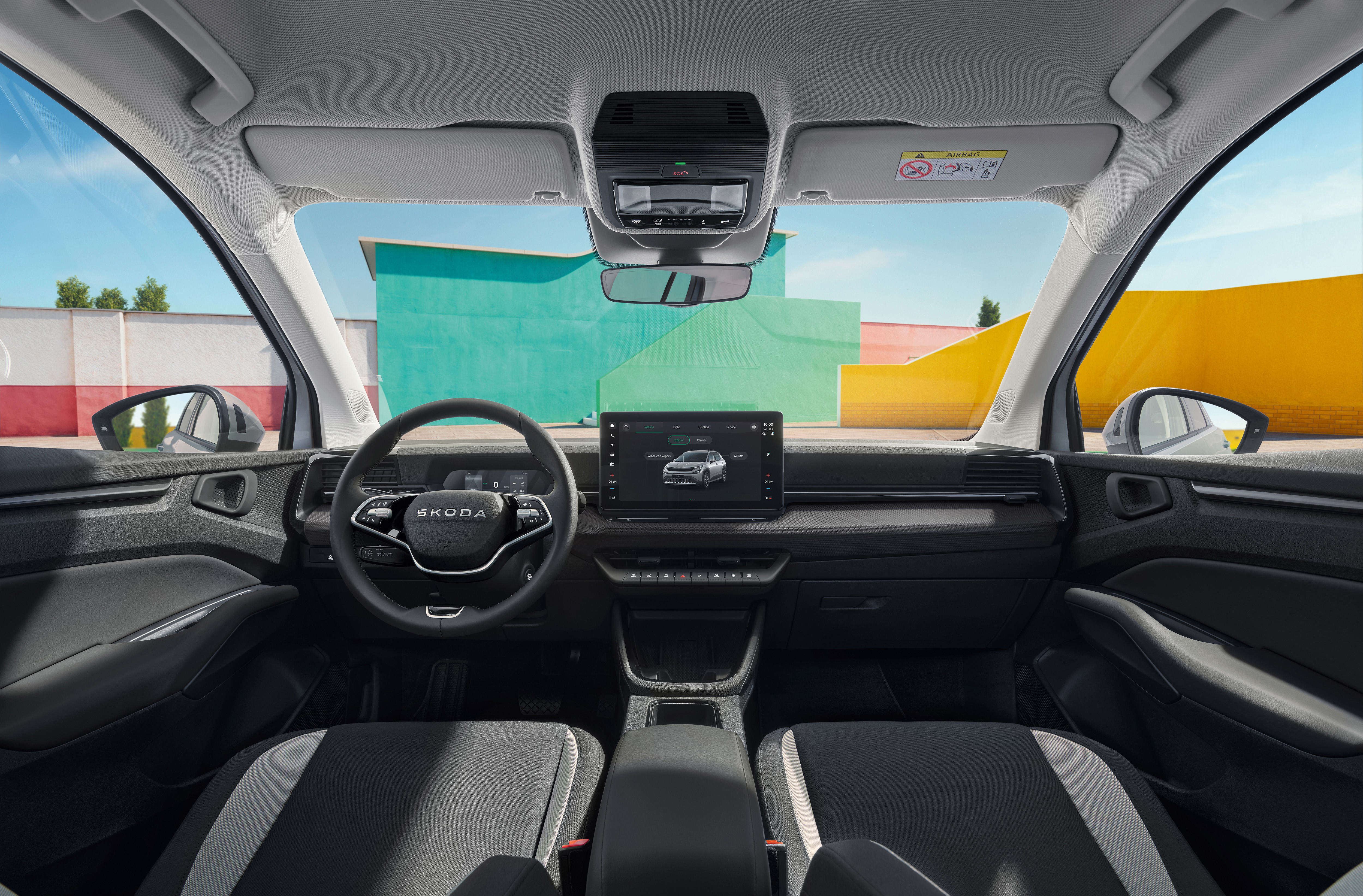 Skoda Epiq 2025 habitacle