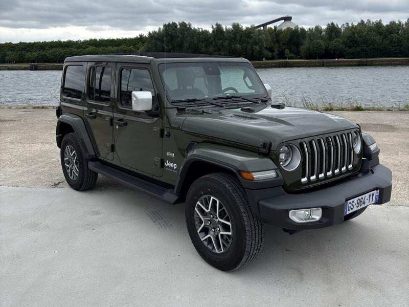 JEEP Wrangler Unlimited - 2.0 T 380ch 4xe Overland Command-Trac MY23 - Groupe Polmar