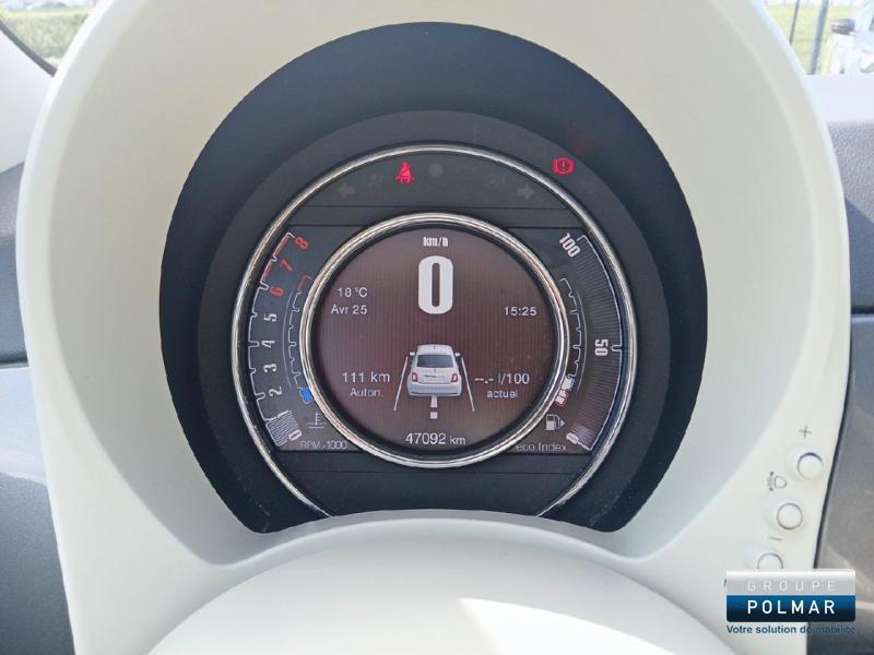 FIAT 500 - 1.2 8v 69ch Eco Pack Lounge - Groupe Polmar