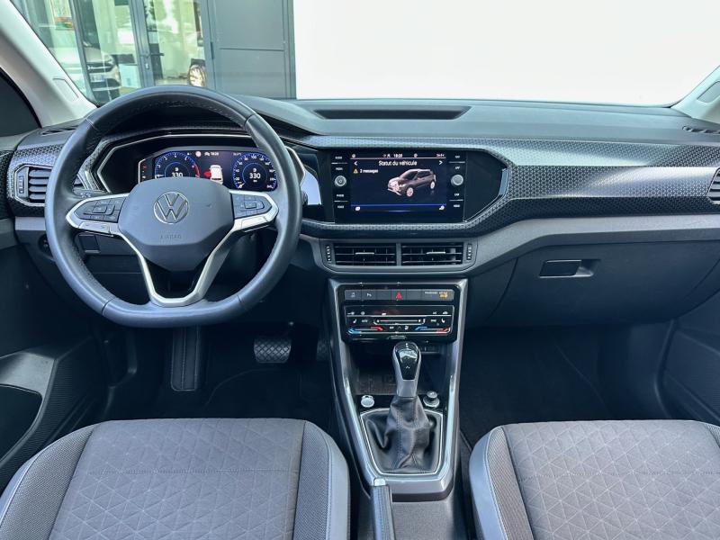 VOLKSWAGEN T-Cross - 1.0 TSI 110ch Carat DSG7 - Groupe Polmar