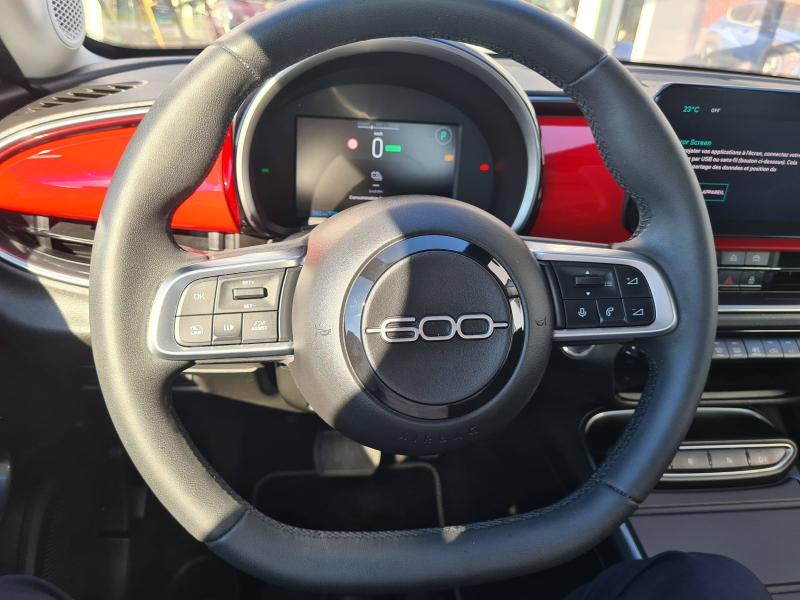 FIAT 600 - e 156ch 54kWh Red - Groupe Polmar