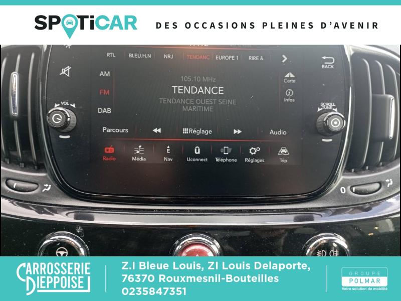 FIAT 500 - 1.2 8v 69ch Eco Pack 120th Euro6d - Groupe Polmar