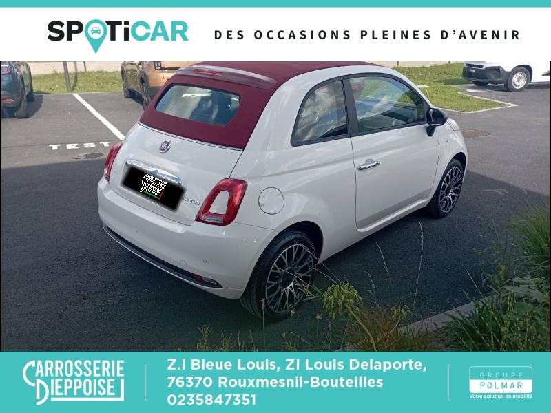 FIAT 500C - 1.0 70ch BSG S&S Pack Confort & Tech - Groupe Polmar