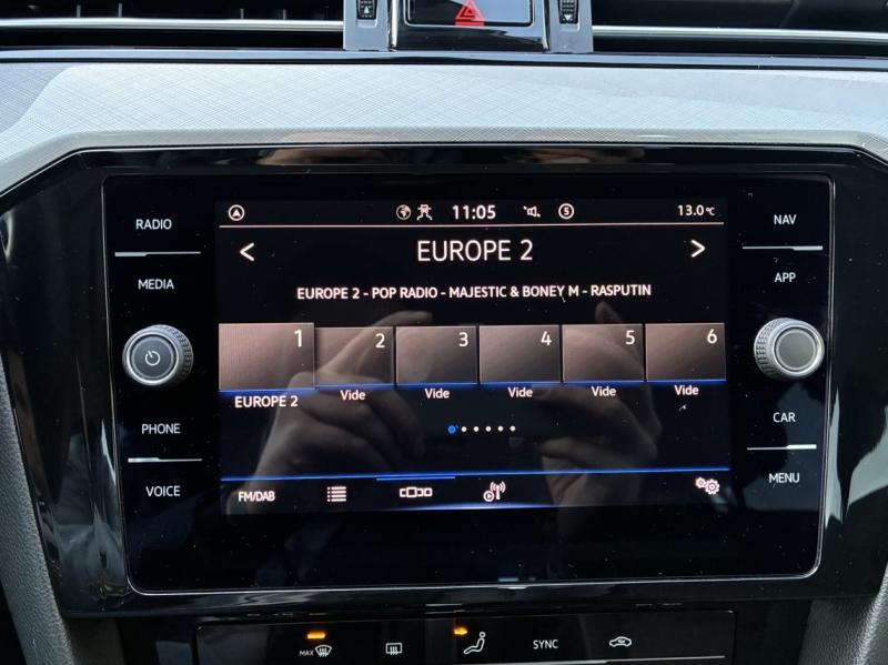 VOLKSWAGEN Passat SW - 2.0 TDI EVO 150ch Business DSG7 8cv - Groupe Polmar