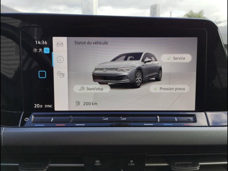 VOLKSWAGEN Golf - 1.5 eTSI OPF 130ch Active DSG7 - Groupe Polmar