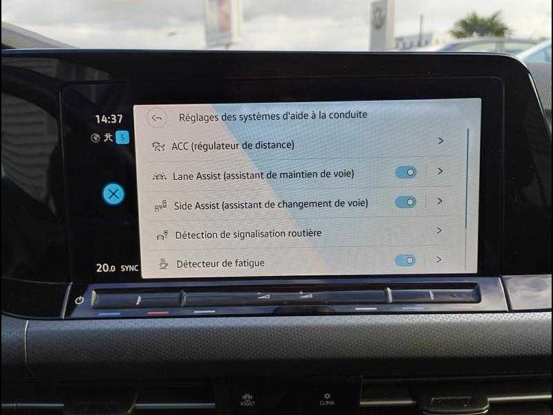 VOLKSWAGEN Golf - 1.5 eTSI OPF 130ch Active DSG7 - Groupe Polmar