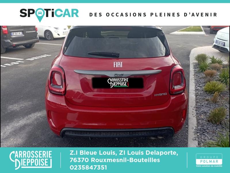 FIAT 500X - 1.5 FireFly Turbo 130ch S/S Hybrid Sport DCT7 - Groupe Polmar
