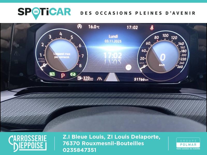 VOLKSWAGEN Golf - 1.5 eTSI OPF 150ch R-Line DSG7 - Groupe Polmar