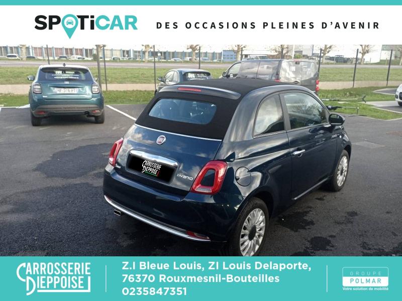 FIAT 500C - 1.0 70ch BSG S&S Pack Confort & Tech - Groupe Polmar