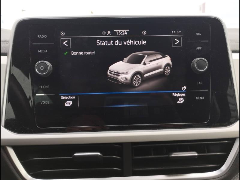 VOLKSWAGEN T-Roc Cabriolet - 1.5 TSI EVO 150ch Style DSG7 - Groupe Polmar