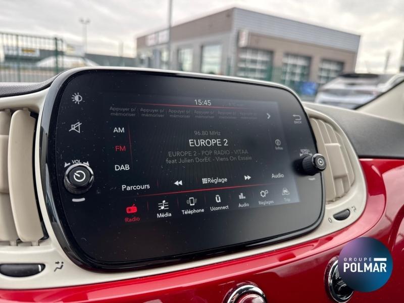 FIAT 500 - 1.0 70ch BSG S&S Pack Confort - Groupe Polmar