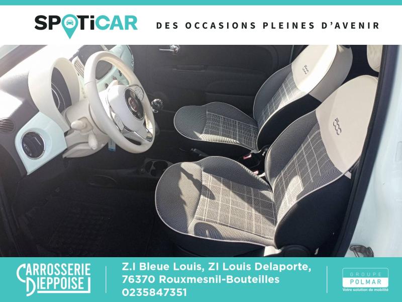 FIAT 500 - 1.2 8v 69ch Eco Pack Lounge - Groupe Polmar