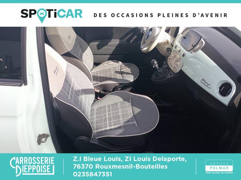 FIAT 500 - 1.2 8v 69ch Eco Pack Lounge - Groupe Polmar