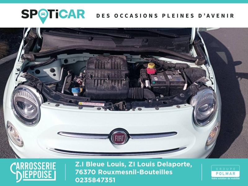 FIAT 500 - 1.2 8v 69ch Eco Pack Lounge - Groupe Polmar