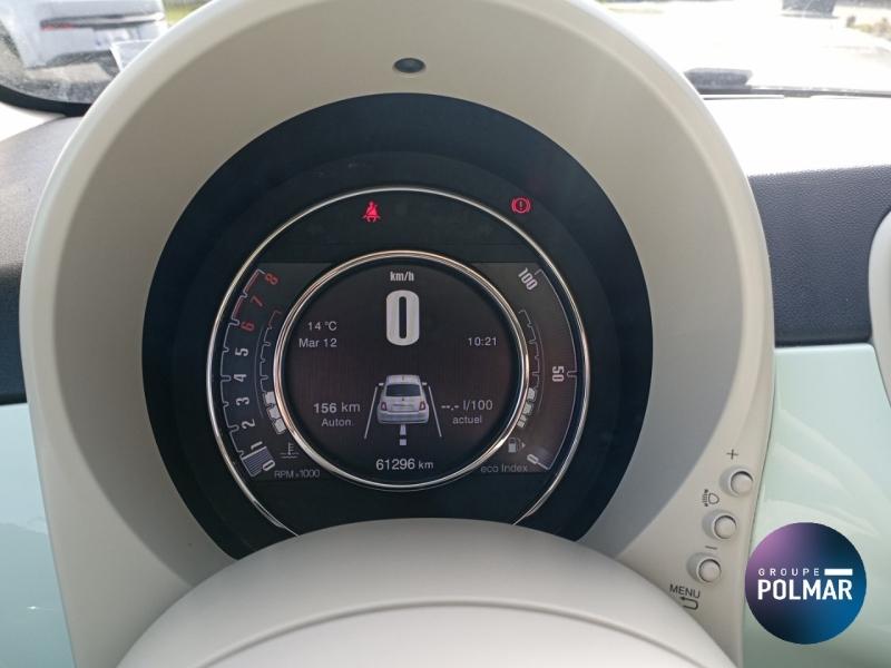 FIAT 500 - 1.2 8v 69ch Lounge - Groupe Polmar