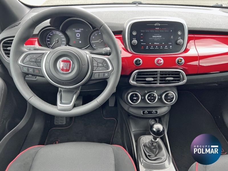FIAT 500X - 1.0 FireFly Turbo T3 120ch Red - Groupe Polmar